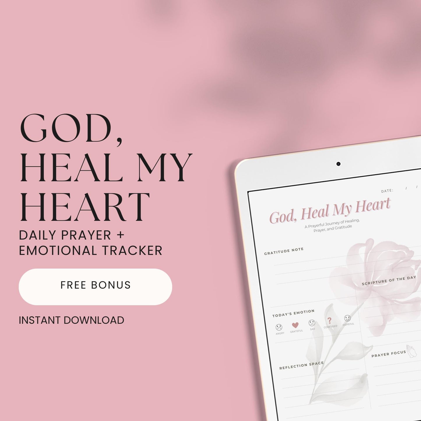 Miscarriage Healing Bundle | Christian Pregnancy Loss Journal, Scripture Cards & Faith-Based Grief Support Tools