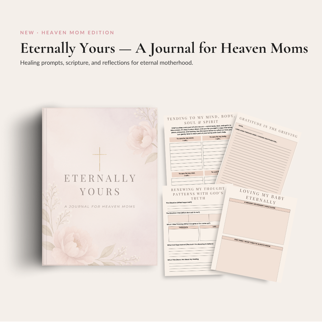 Miscarriage Healing Bundle – Faith-Based Grief Journal, Scripture Cards & Christian Support Tools | Instant Download