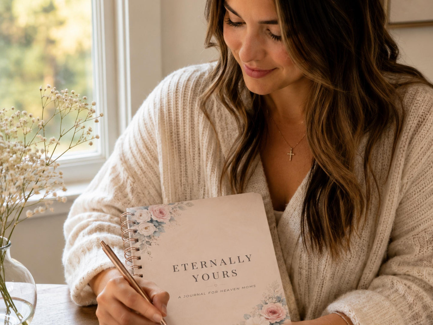 Miscarriage Grief Journal for Christian Women — Faith-Based Pregnancy Loss Healing Journal — Heaven Mom Printable PDF Instant Download