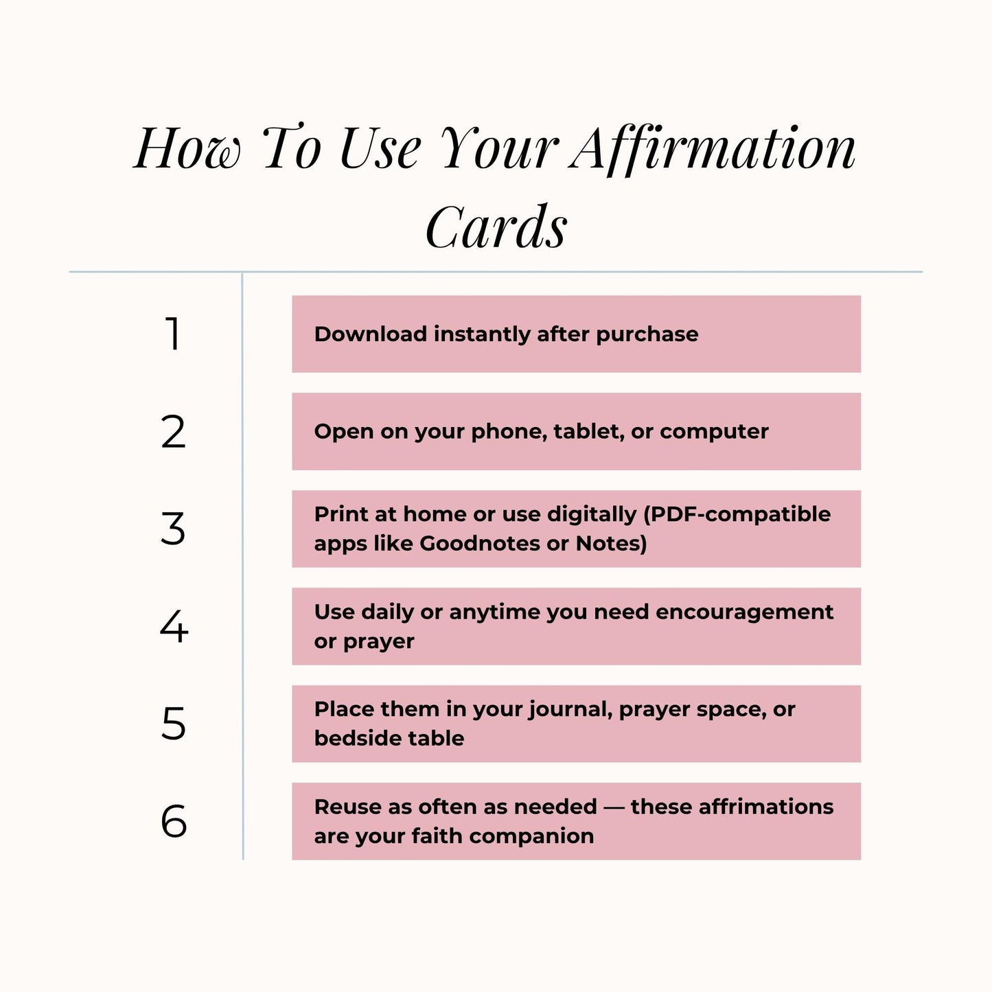 Faith Affirmation Cards for Pregnancy Loss Healing – Christian Grief Support (Instant Download)